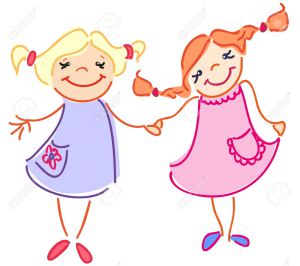 15906433-the-little-two-girls-have-got-a-friendship-stock-vector-cartoon-friends-birthday
